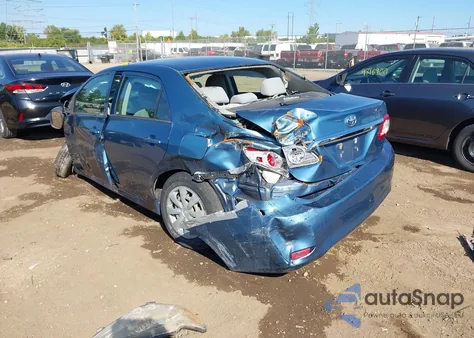 2012 Toyota Corolla L z USA, uszkodzony, nr VIN 5YFBU4EE1CP048352
